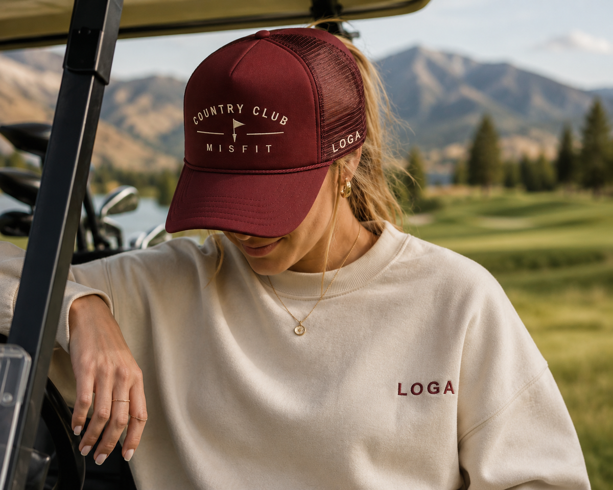 Country Club Misfit Trucker Hat