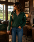 The Evergreen Quarter Zip
