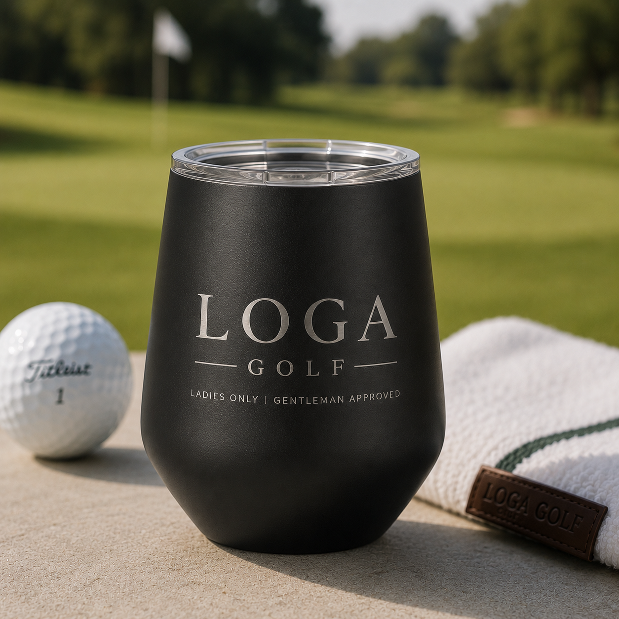 LOGA GOLF WINE TUMBLER